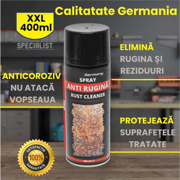Spray XXL anti-rugină și protecție RustSTOP™️ – Magnetic Shop
