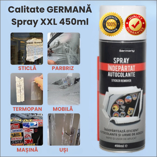 Spray dizolvant adeziv XL FastCLEAN™️